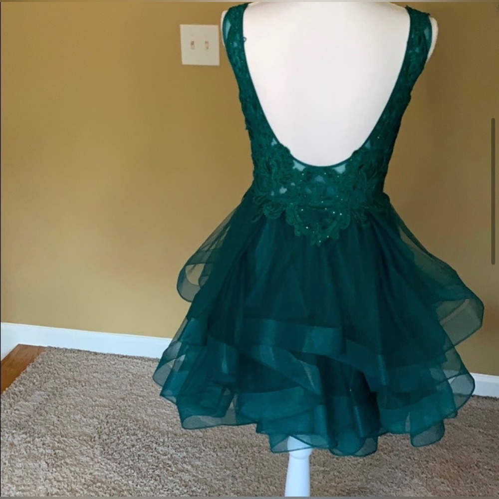 Emerald Green Dress Gem